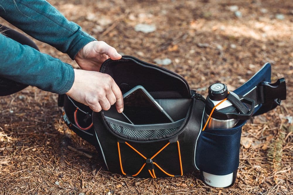 Trekking belt bag