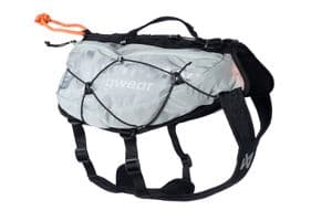 Trail light dog backpack